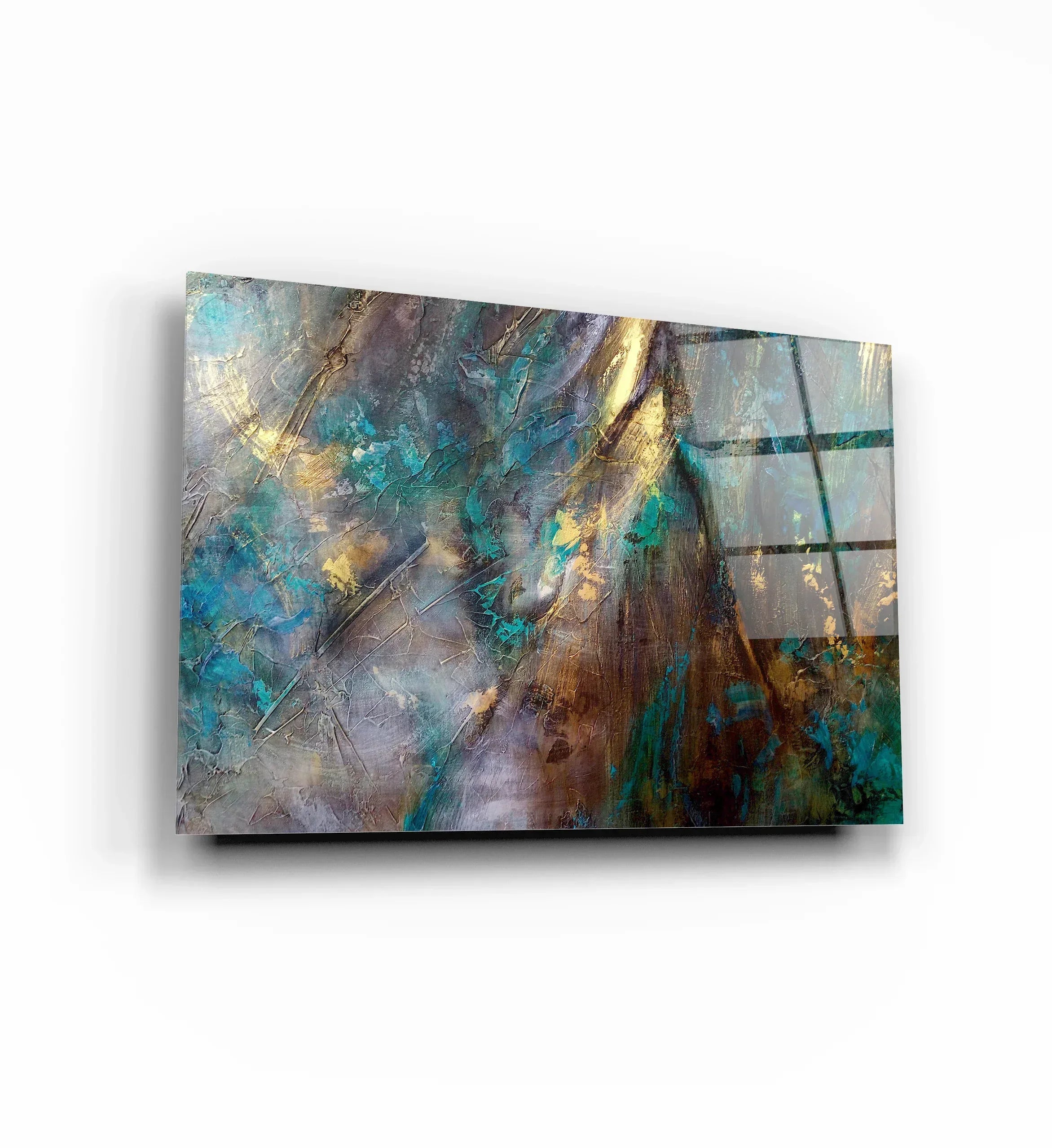 Abstract Glass Wall Art - LUXARTDECO
