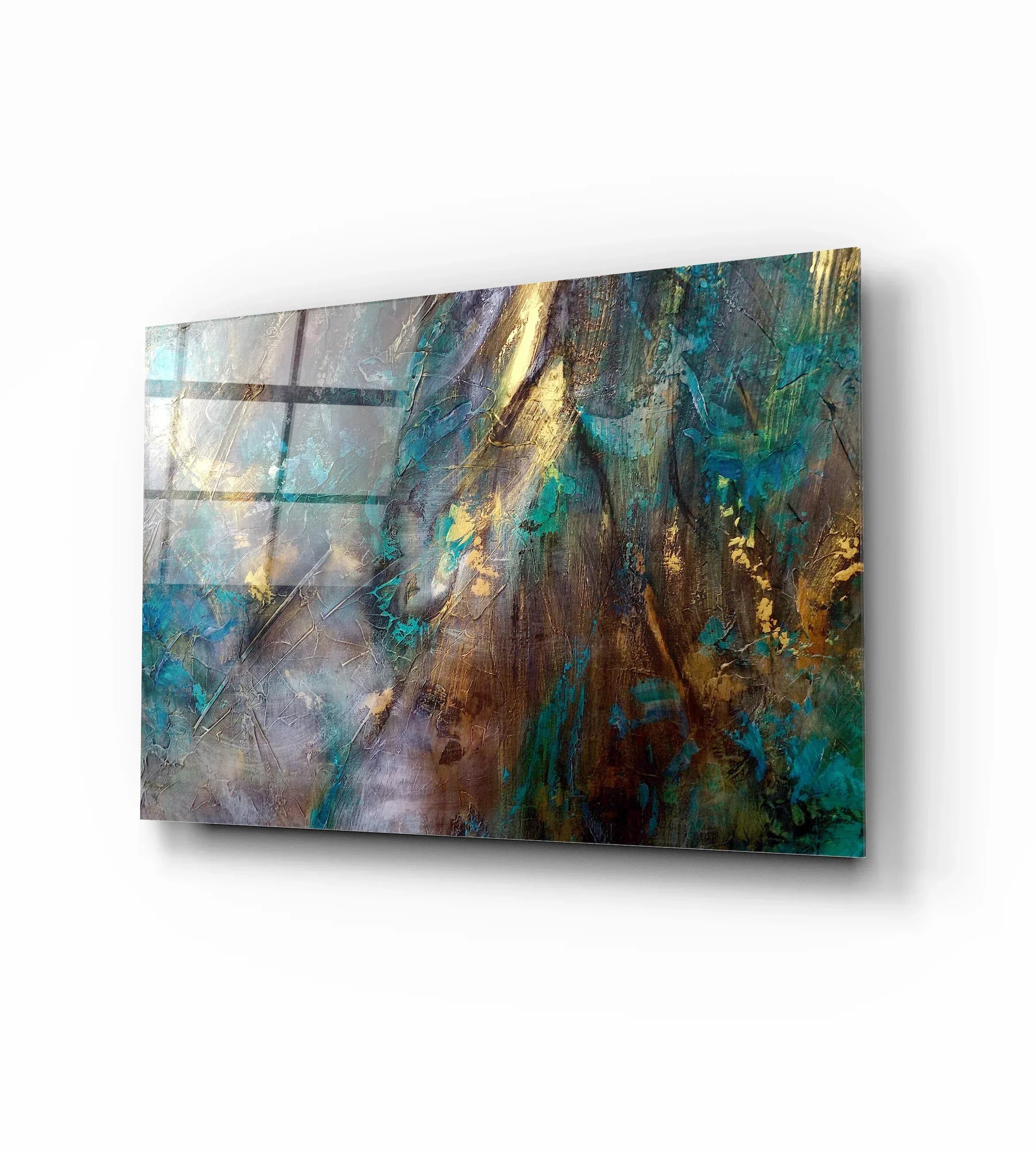 Abstract Glass Wall Art - LUXARTDECO