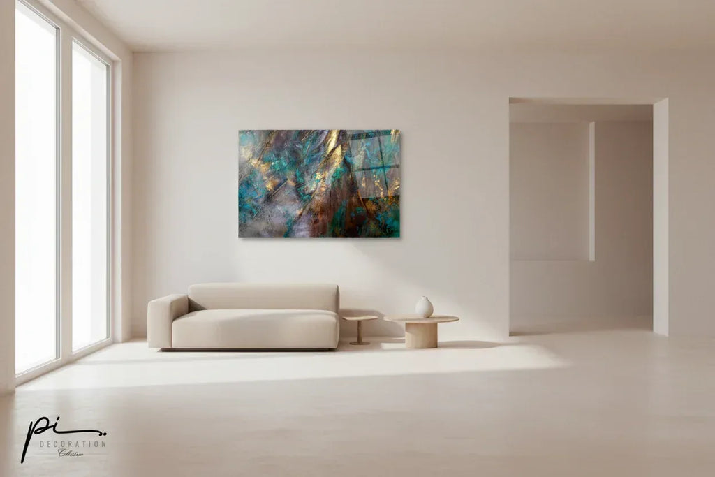 Abstract Glass Wall Art - LUXARTDECO