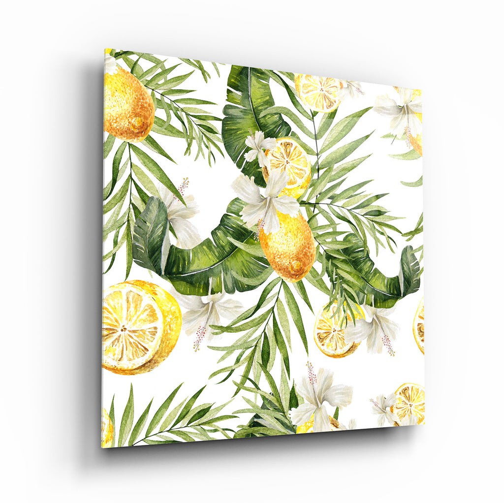 Lemon Glass Wall Art