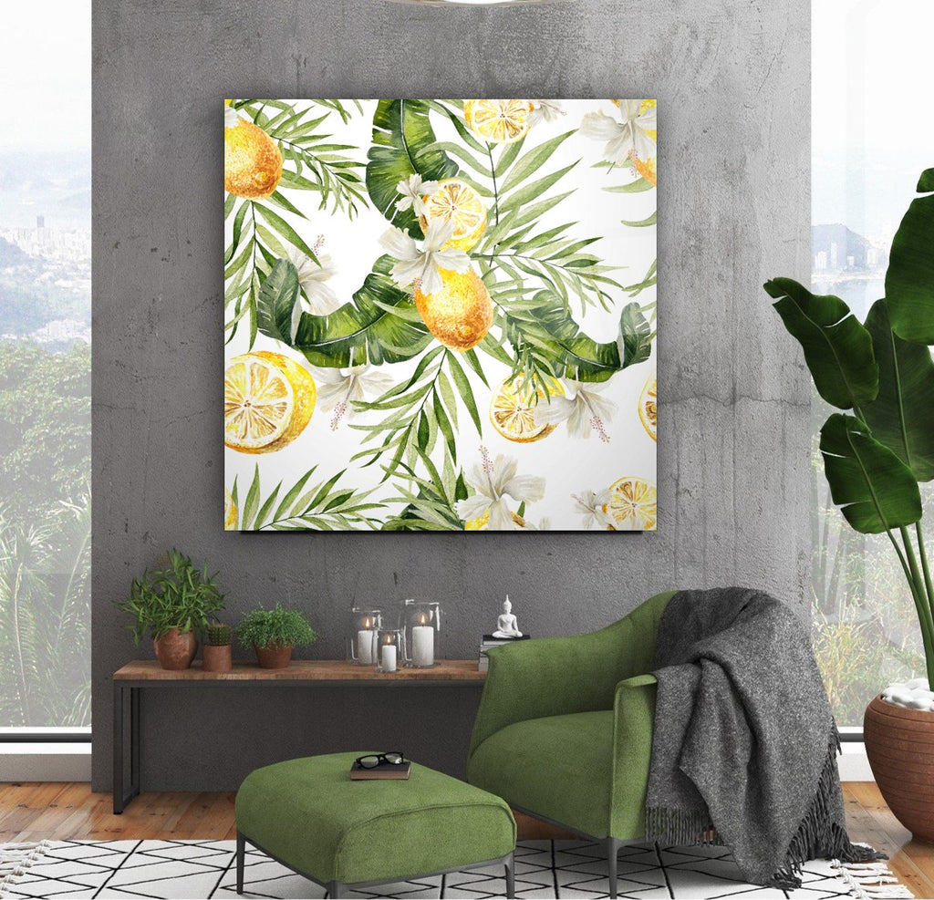Lemon Glass Wall Art