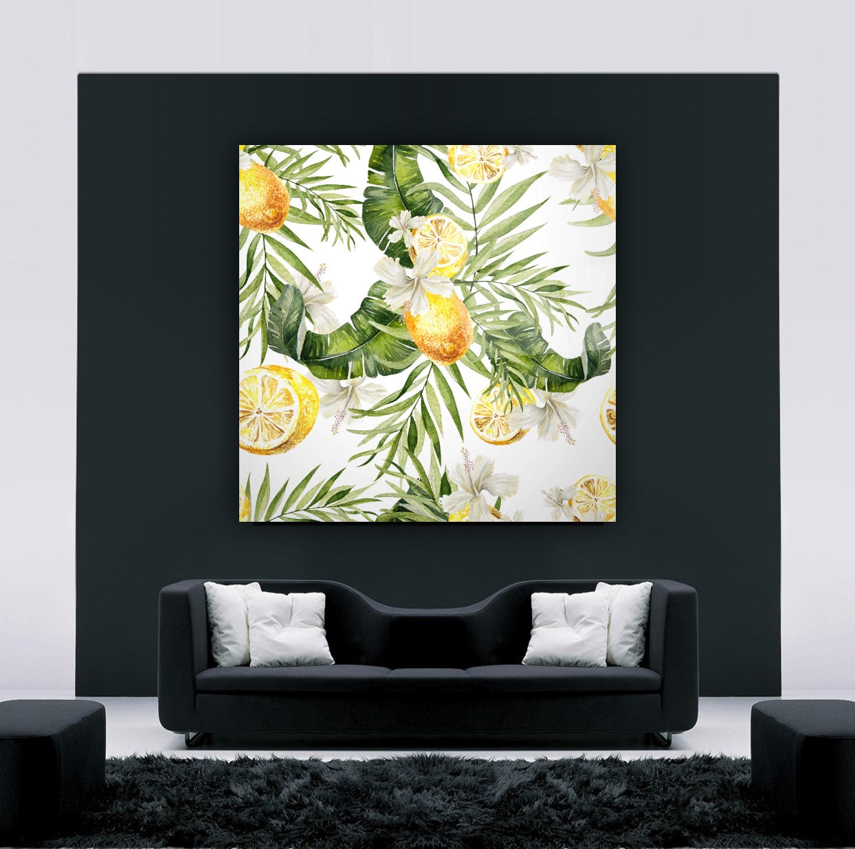 Lemon Glass Wall Art