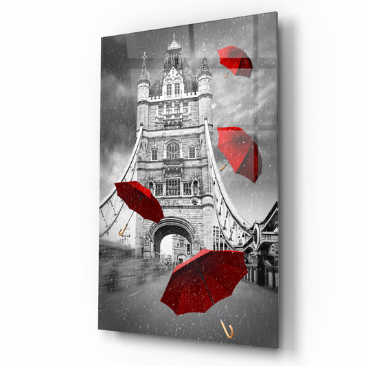 London Bridge Glass Wall Art