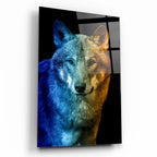 Wolf Glass Wall Art - LUXARTDECO
