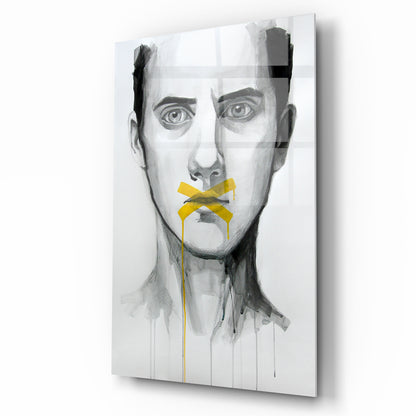 Giovane 2 Quadro in Vetro Temperato