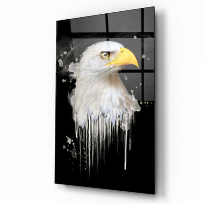 Aigle Tableau en Verre Trempé