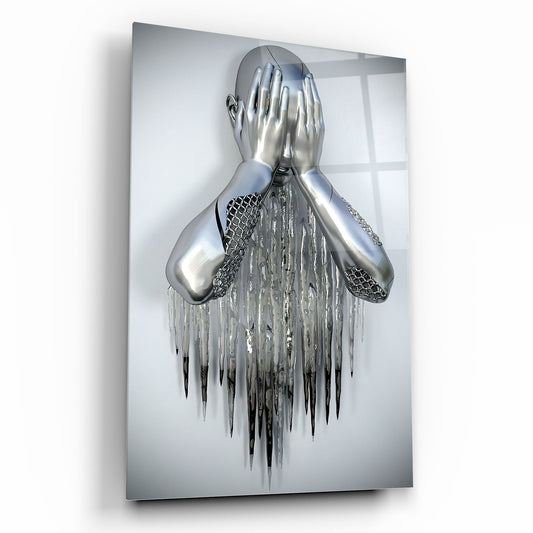 Metal Body Glass Wall Art