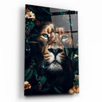 Lion Glas Wall Art