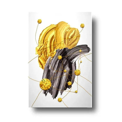 Abstract Glass Wall Art - LUXARTDECO