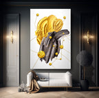 Abstract Glass Wall Art