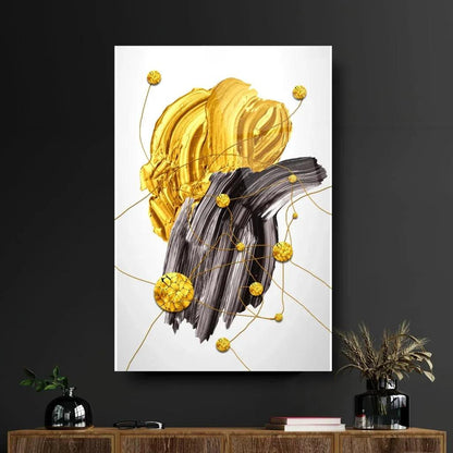 Abstract Glass Wall Art - LUXARTDECO