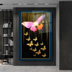 Butterfly Glass Wall Art