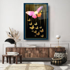 Butterfly Glass Wall Art