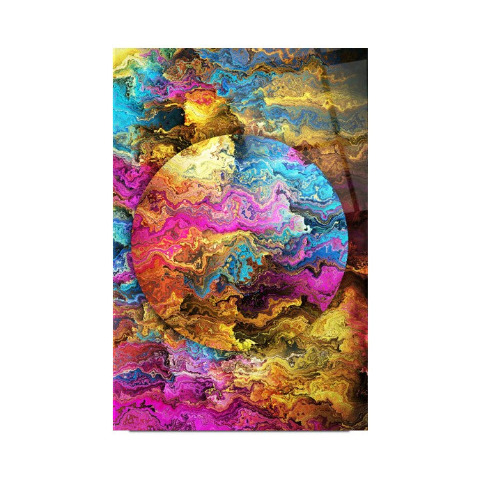 Colorful Glass Wall Art