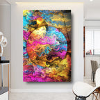 Colorful Glass Wall Art