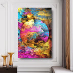 Colorful Glass Wall Art