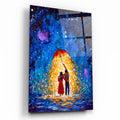 Couple Glass Wall Art