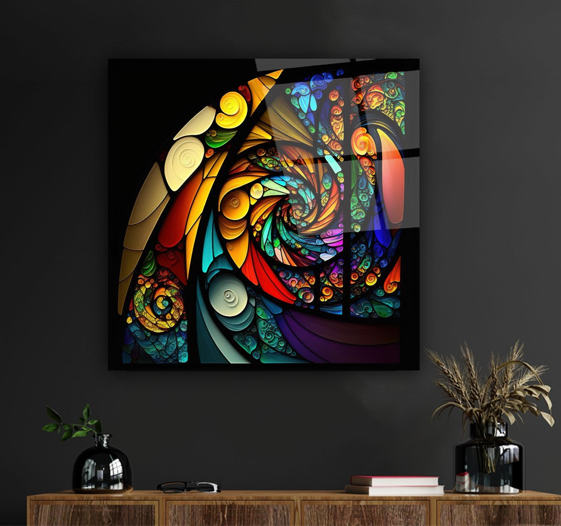 Tempered glass board