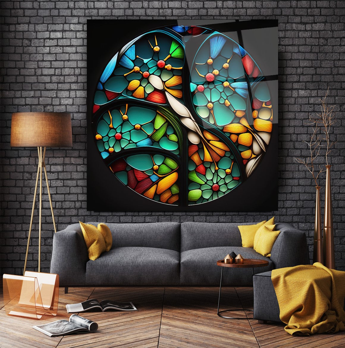 Tableau en verre trempé