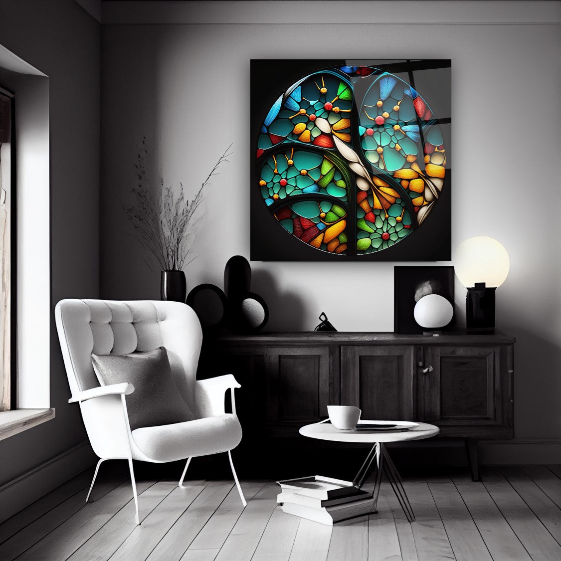 Tableau en verre trempé