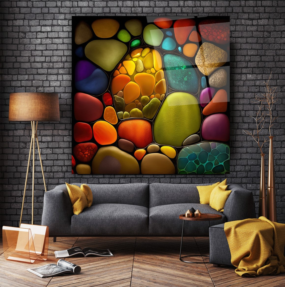 Tableau en verre trempé