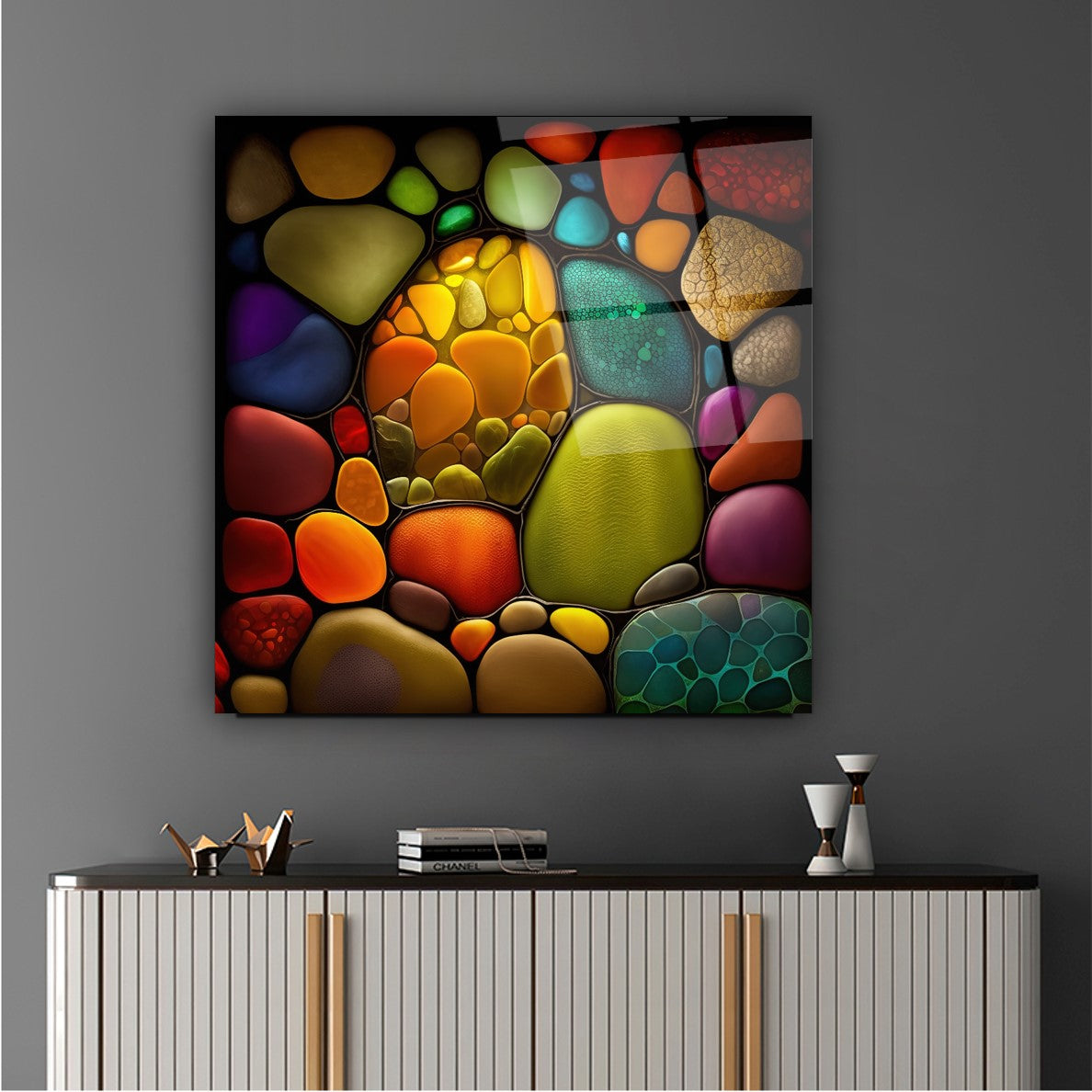 Tableau en verre trempé