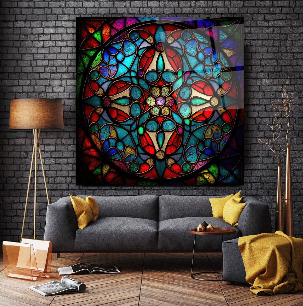 Tableau en verre trempé