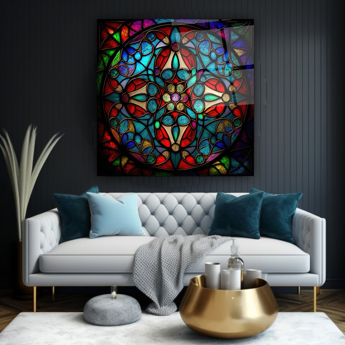 Tableau en verre trempé