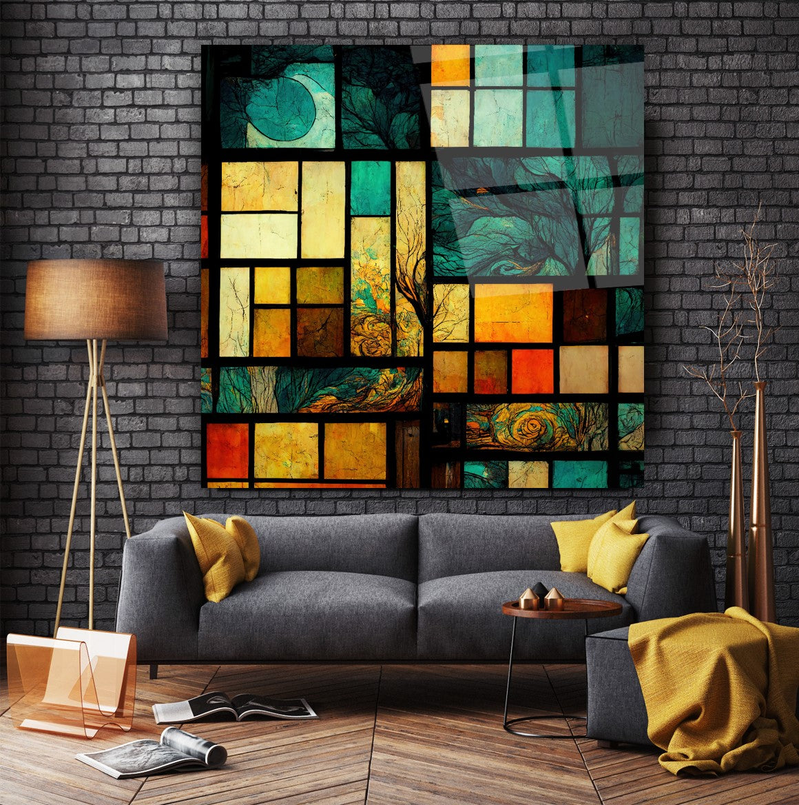 Tableau en verre trempé