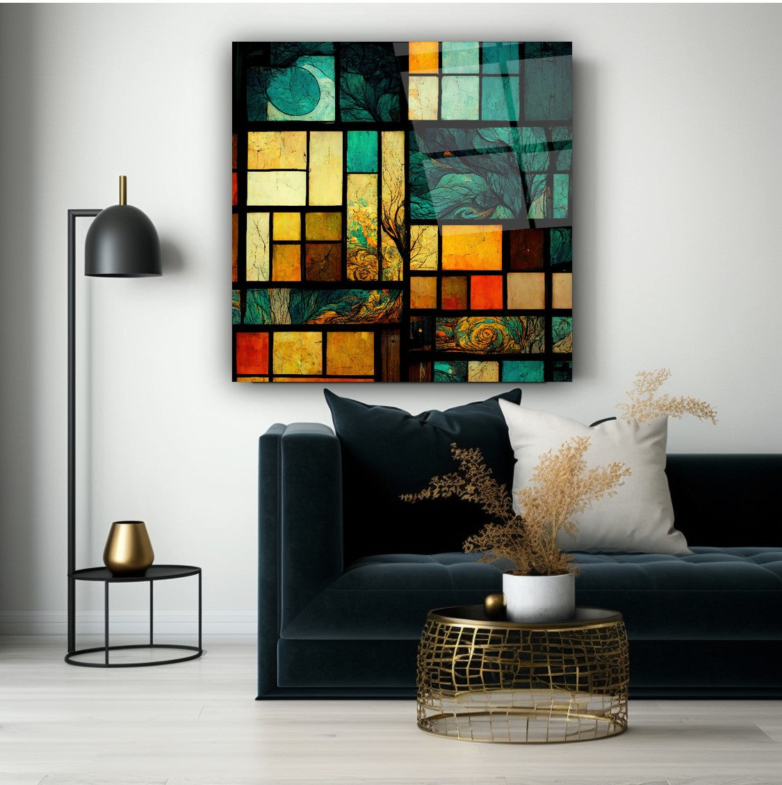 Tableau en verre trempé