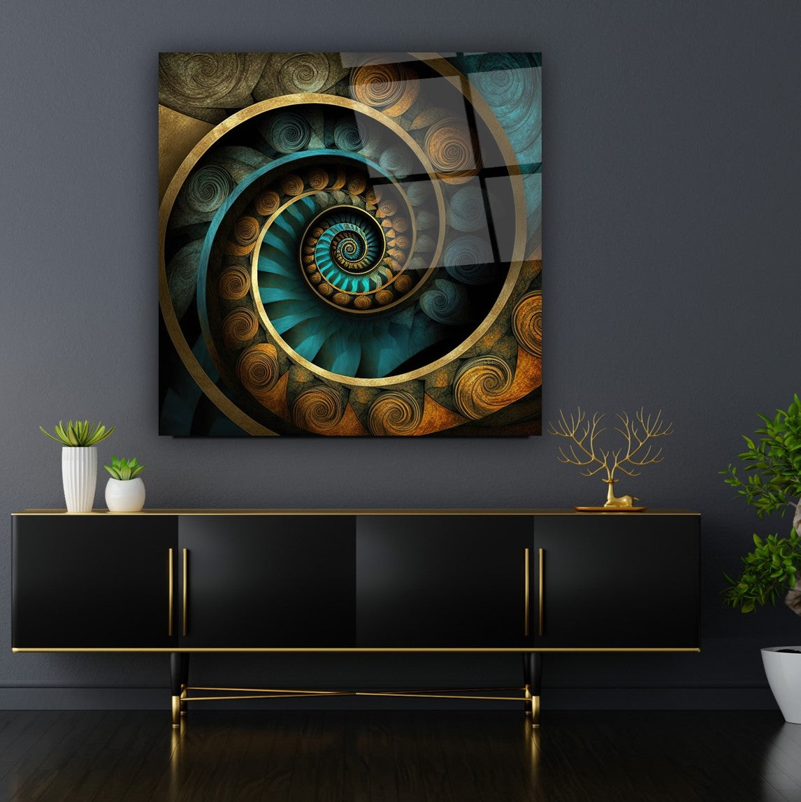 Tableau en verre trempé