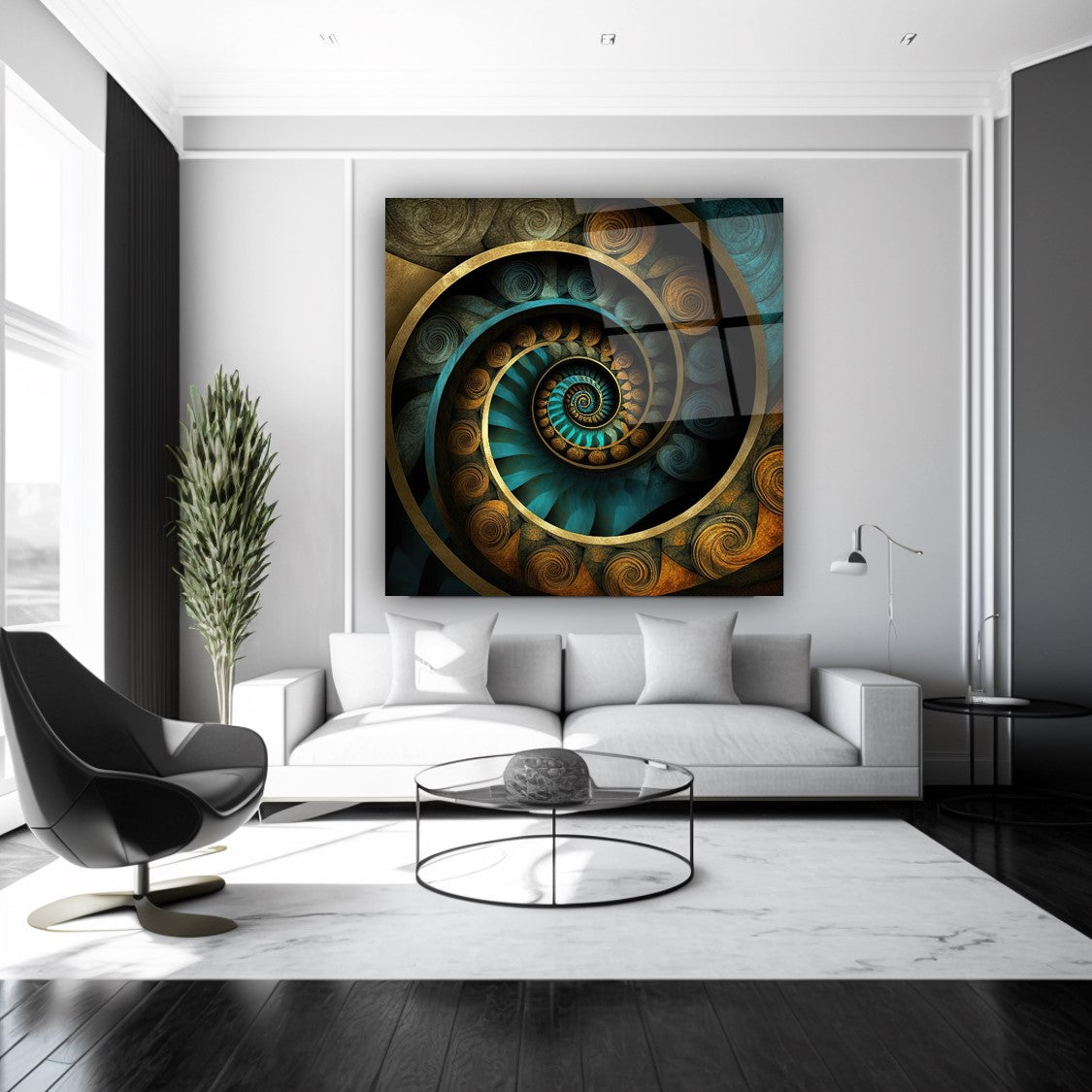 Tableau en verre trempé