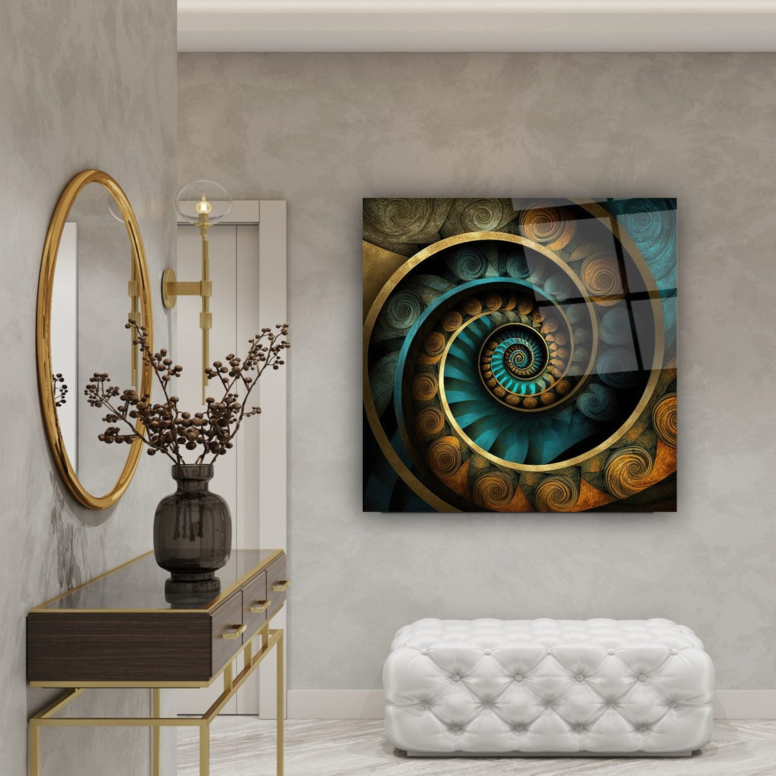 Tableau en verre trempé