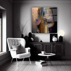 Flowers Glass Wall Art