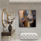 Flowers Glass Wall Art