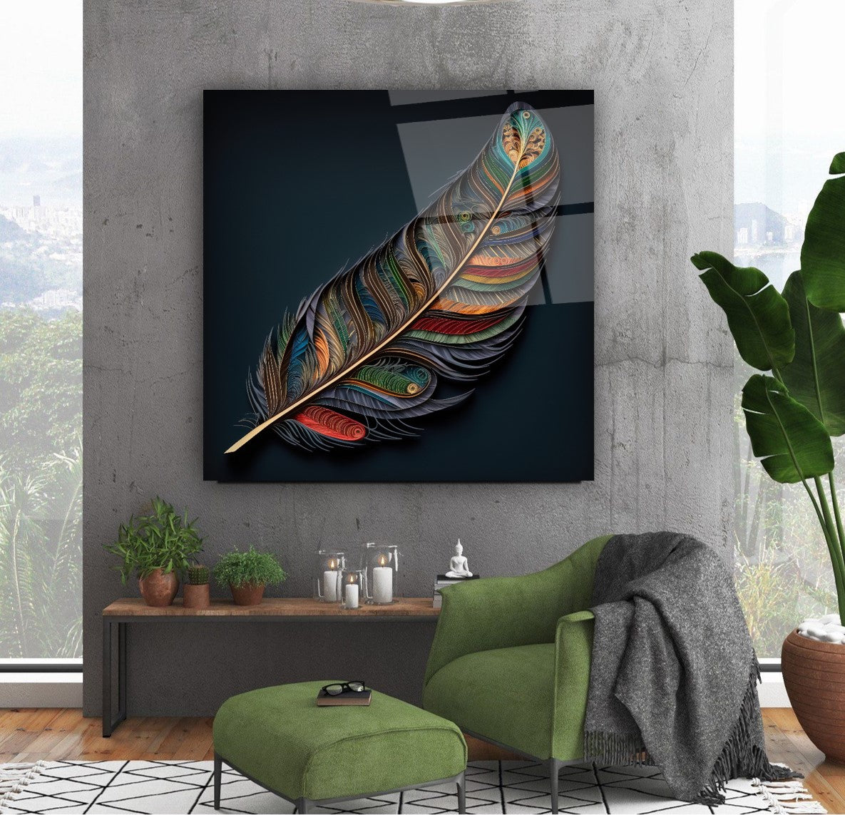 Tempered glass board