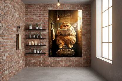 Gatto Simpatico Tableau en Verre Trempé
