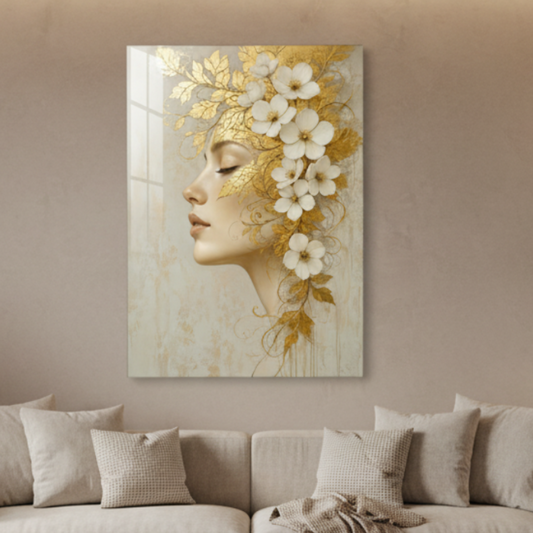 Innocence Glass Wall Art