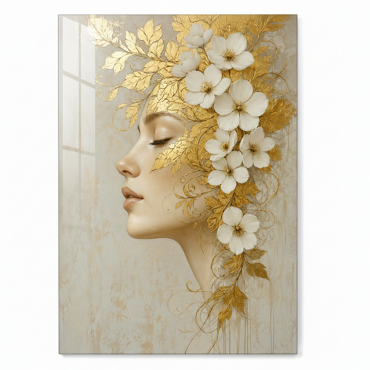 Innocence Glass Wall Art