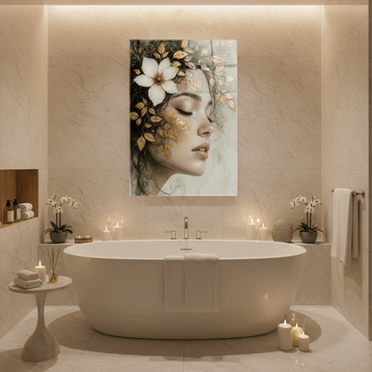 Tranquility Glass Wall Art