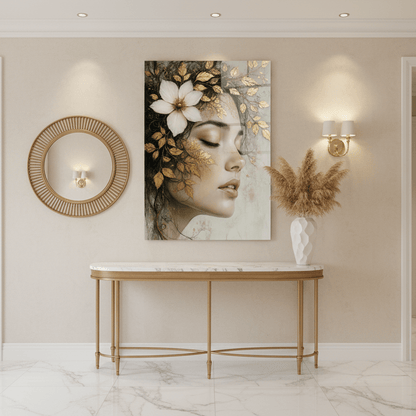 Tranquility Glass Wall Art