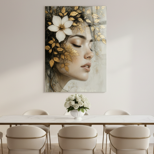 Tranquility Glass Wall Art