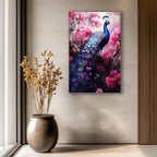 Portrait de femme en verre