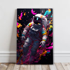 Portrait de femme en verre