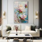 Portrait de femme en verre