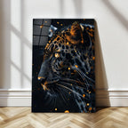 Luxury Leopard Glass Wall Art - LUXARTDECO