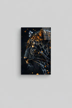 Luxury Leopard Glass Wall Art - LUXARTDECO