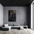 Luxury Leopard Glass Wall Art - LUXARTDECO