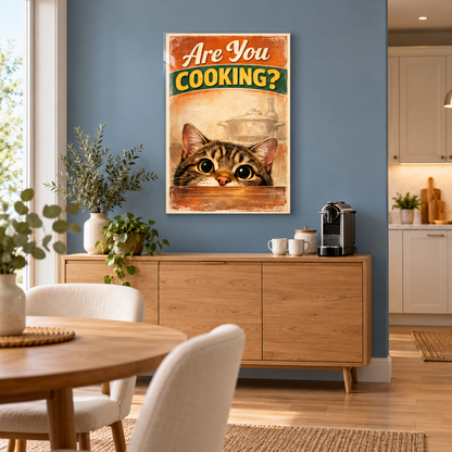 Tu Cuisines ?  Tableau en Verre Trempé