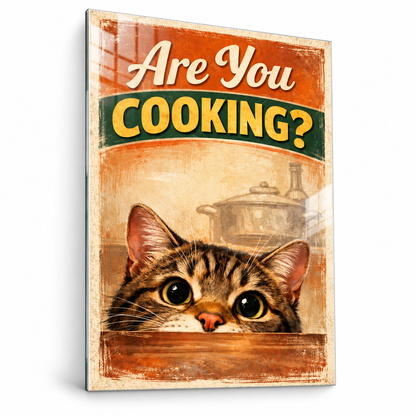 Tu Cuisines ?  Tableau en Verre Trempé